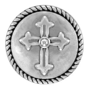 Crystal Cross Clear Snap S0026